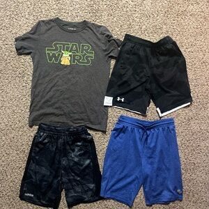 Boys 10/12 Short Sleeve Shorts Lot